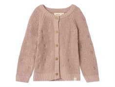 Lil Atelier turtledove knit cardigan